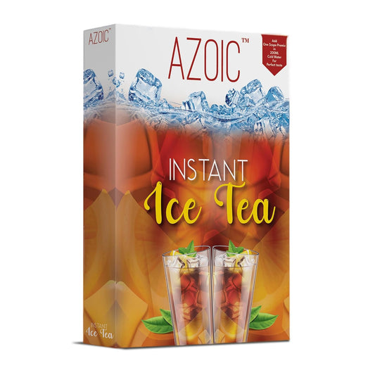 Azoic Instant Premix Iced Tea Enriched with Lemon & Tea Leaves