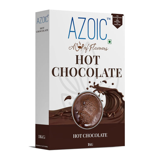 AZOIC Instant Premium Hot Chocolate Premix Super Chocolaty enriched with Milk and Cocoa Powder